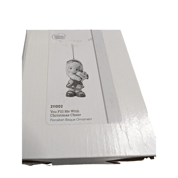 Precious Moments 211001 You Fill Me With Christmas Cheer Dated Girl Ornament 21 - Picture 2 of 3